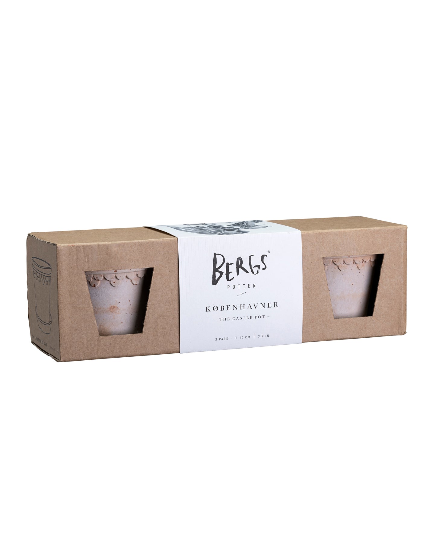 Bergs Potter Copenhagen 3 pack