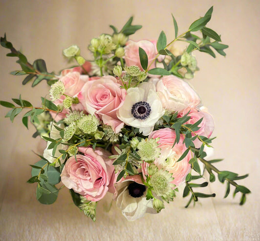 Bridal bouquet: Love greeting